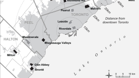 Study area locations