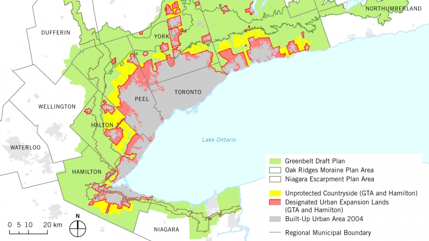 The Urban Fringe in the GTA and Hamilton