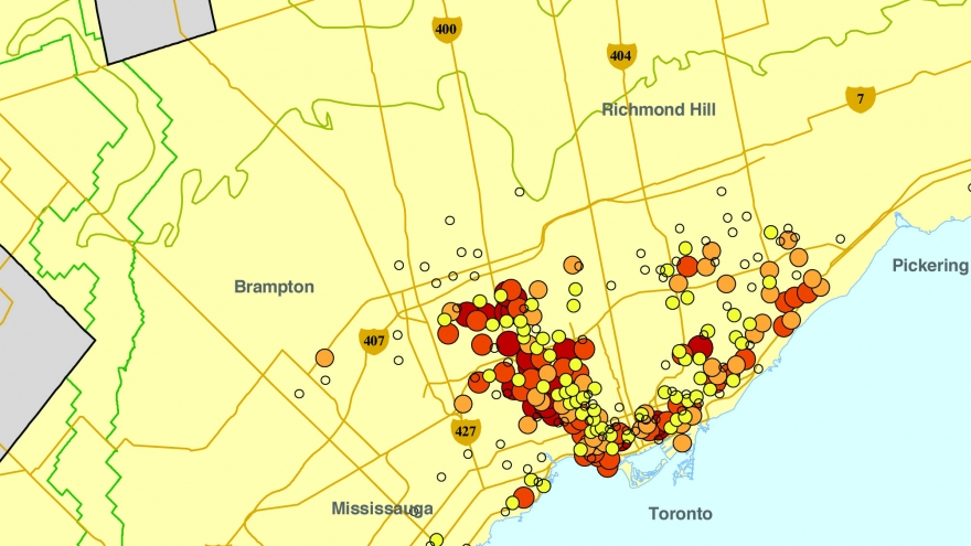 Composite Map:  Areas of Social Need